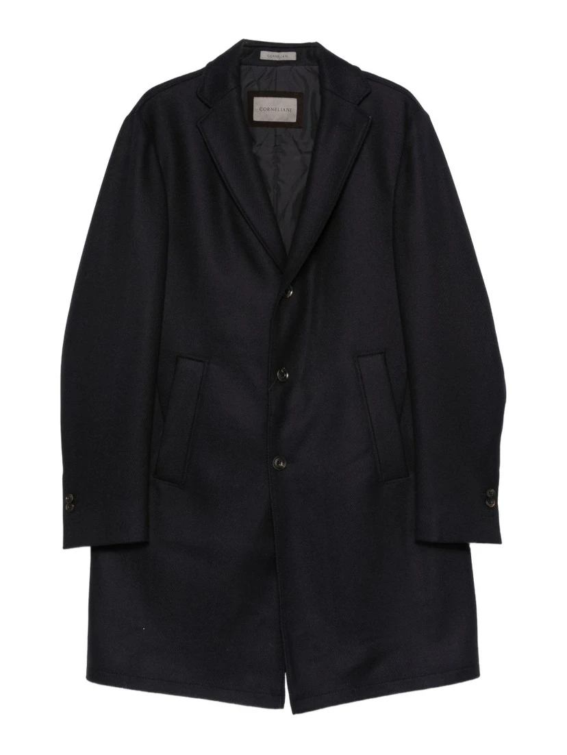 Corneliani Coats Blue