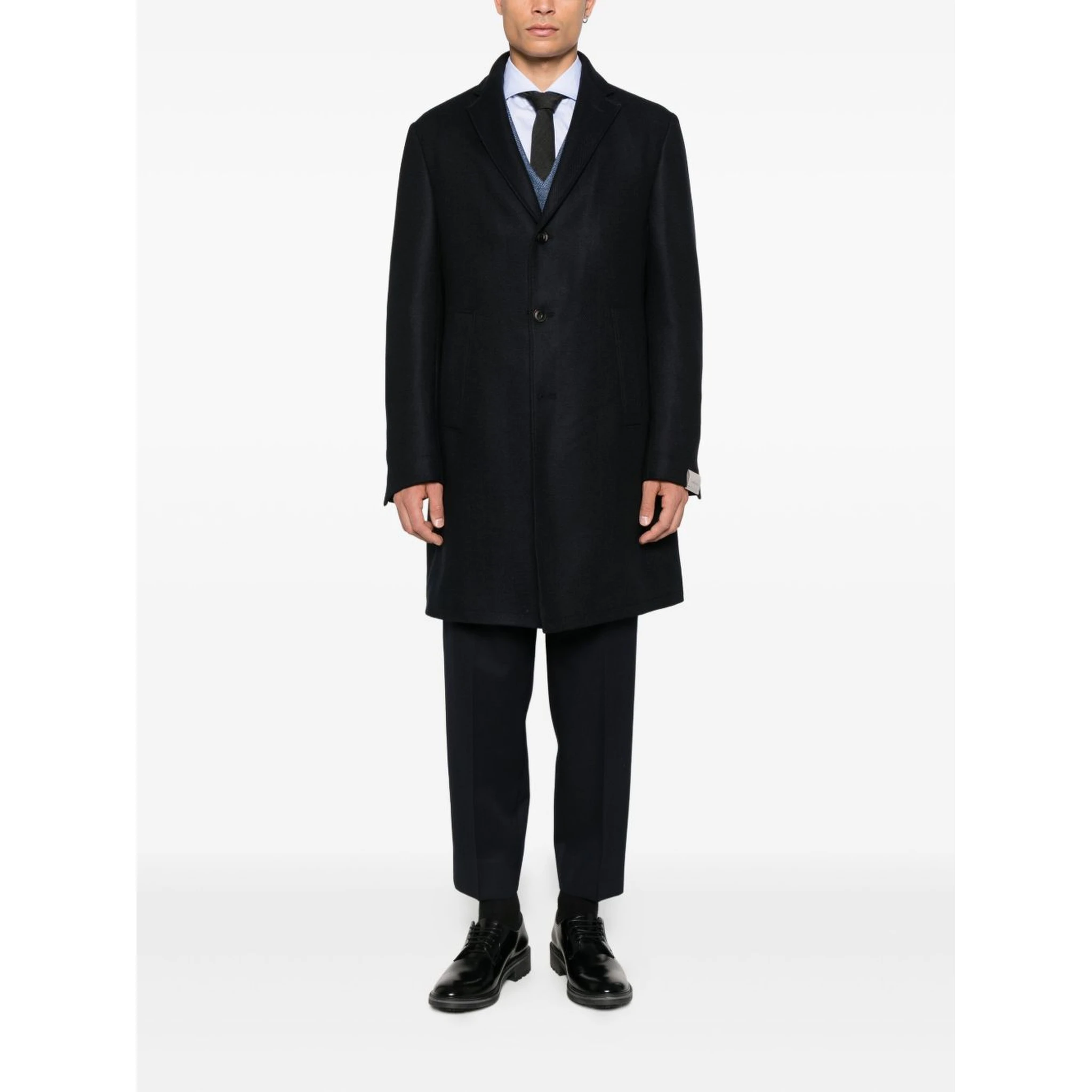 Corneliani Coats Blue