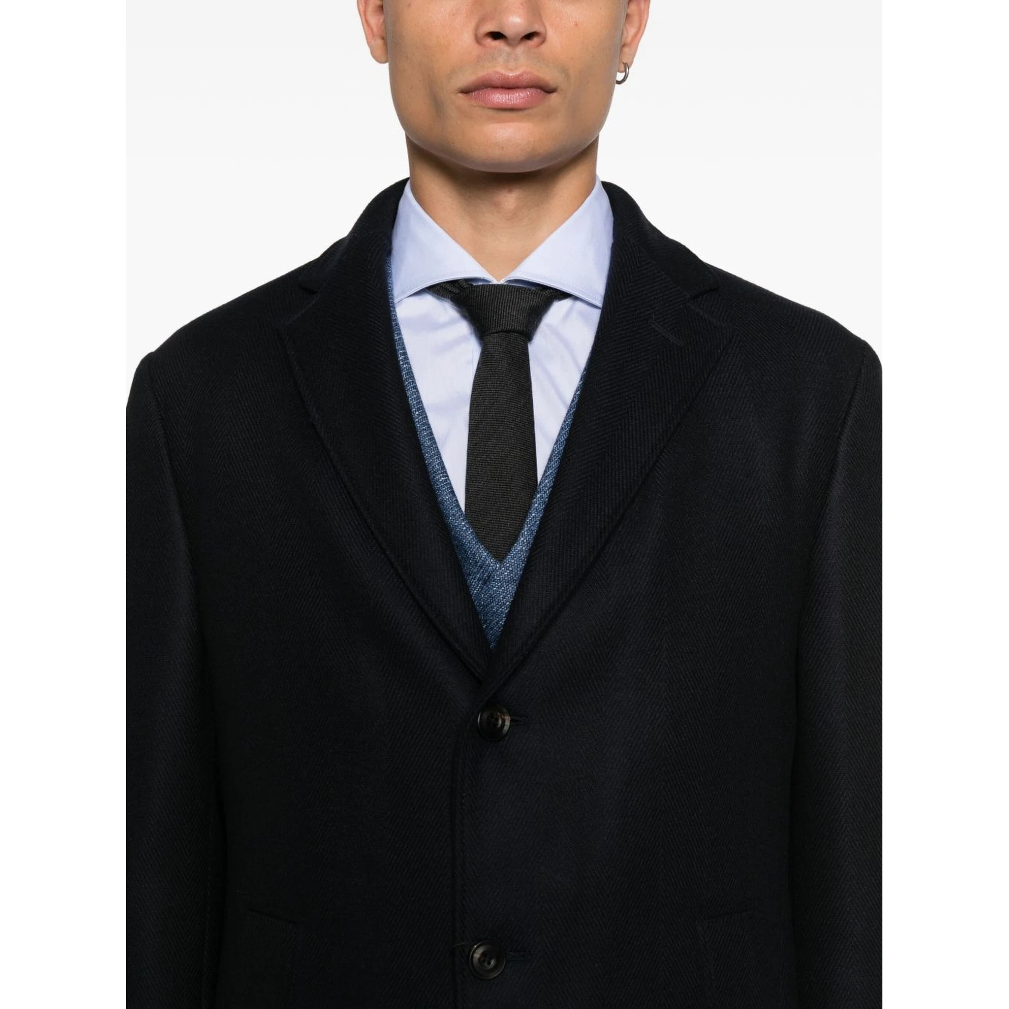 Corneliani Coats Blue