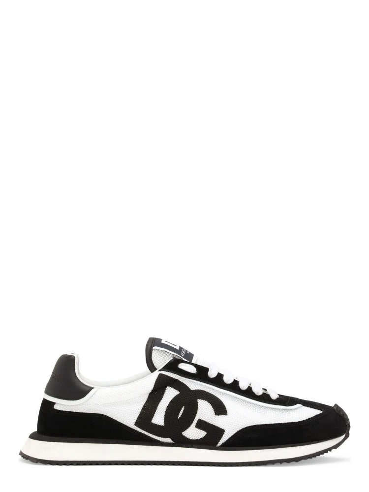 حذاء رياضي أسود من دولتشي آند غابانا