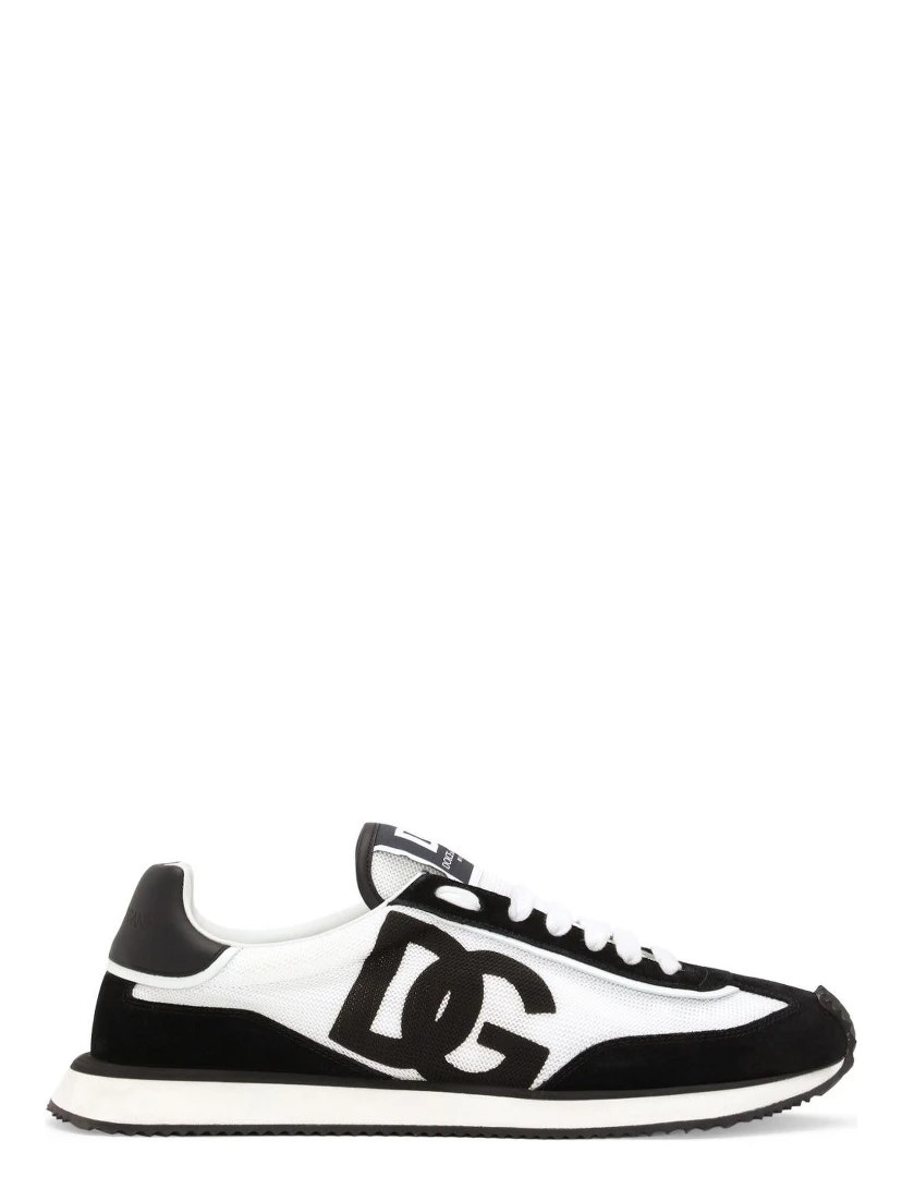 حذاء رياضي أسود من دولتشي آند غابانا