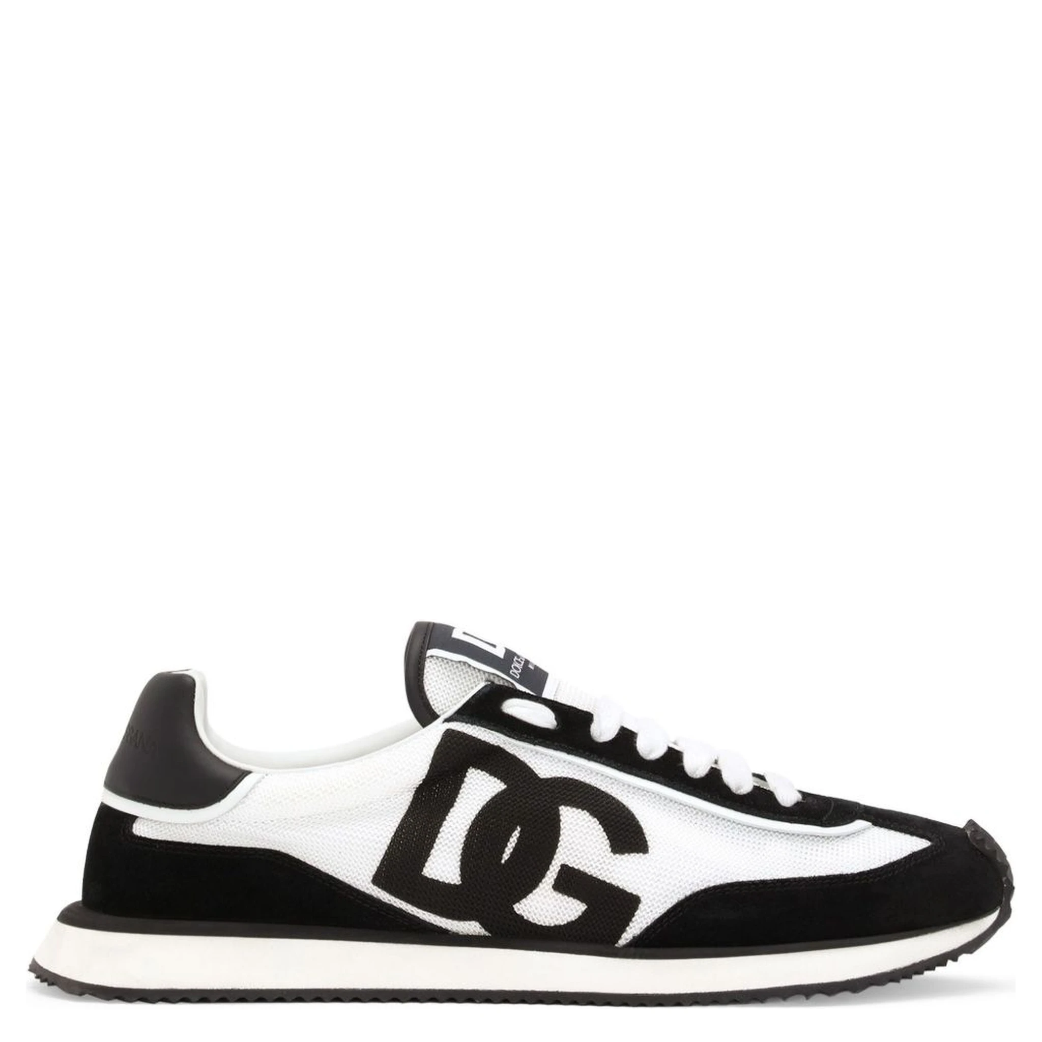 حذاء رياضي أسود من دولتشي آند غابانا