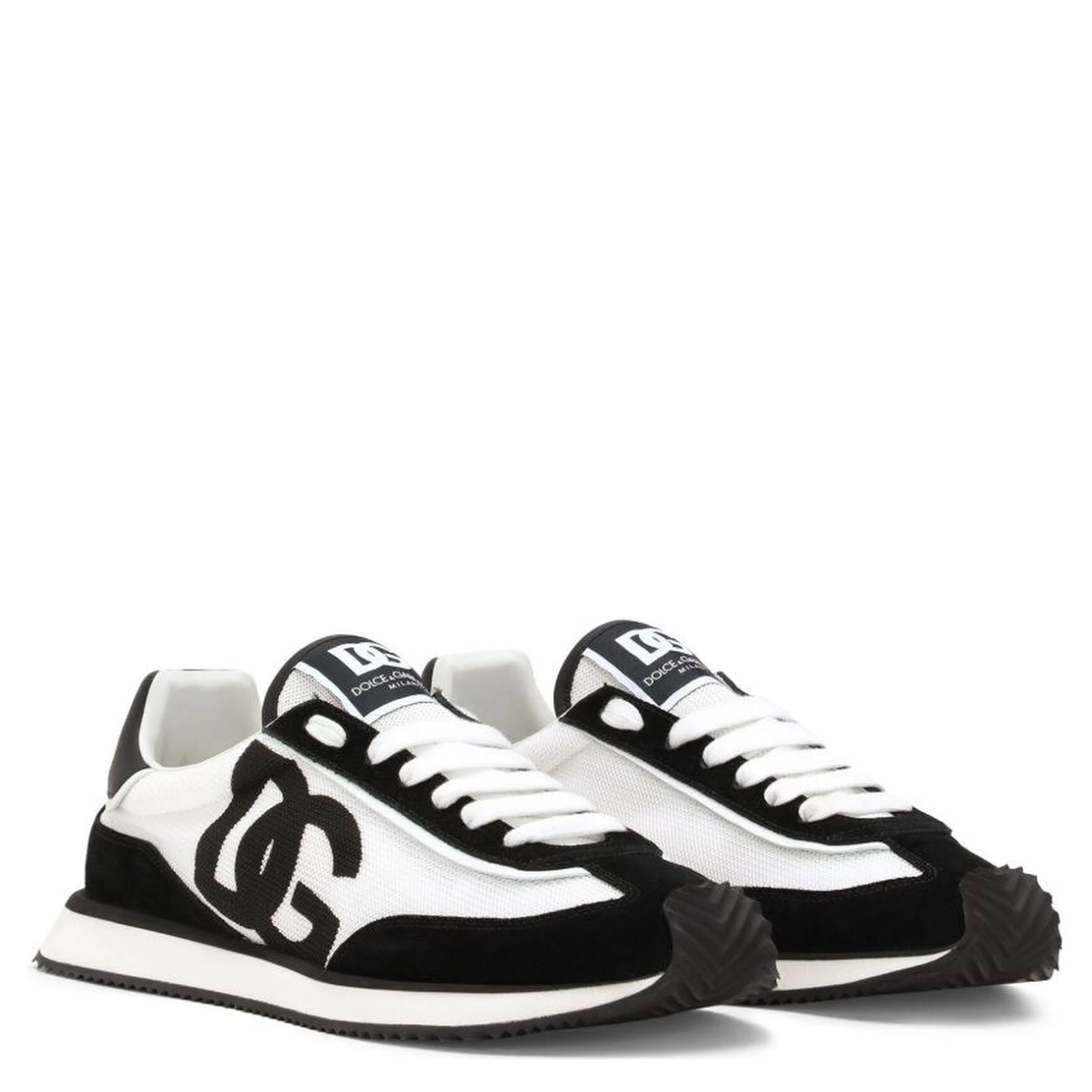 حذاء رياضي أسود من دولتشي آند غابانا