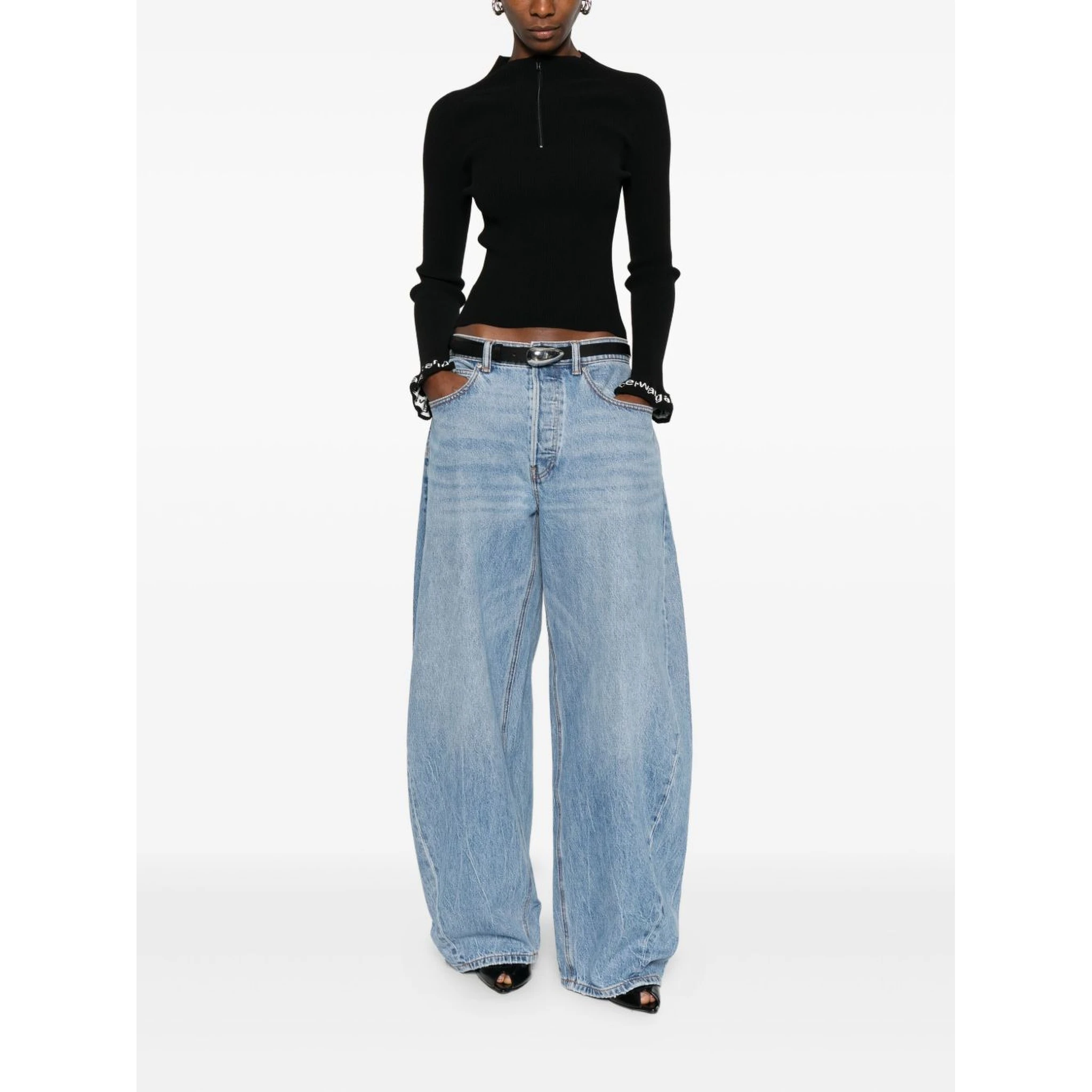 Alexander Wang Sweaters Black