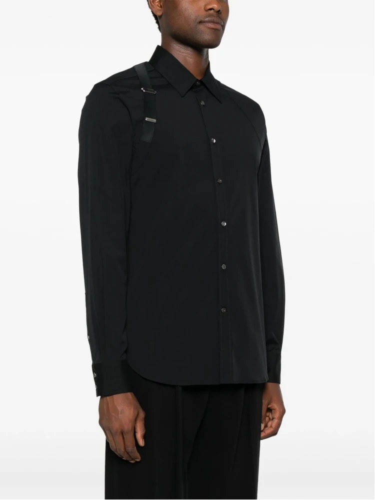 Alexander McQueen Shirts Black alternative