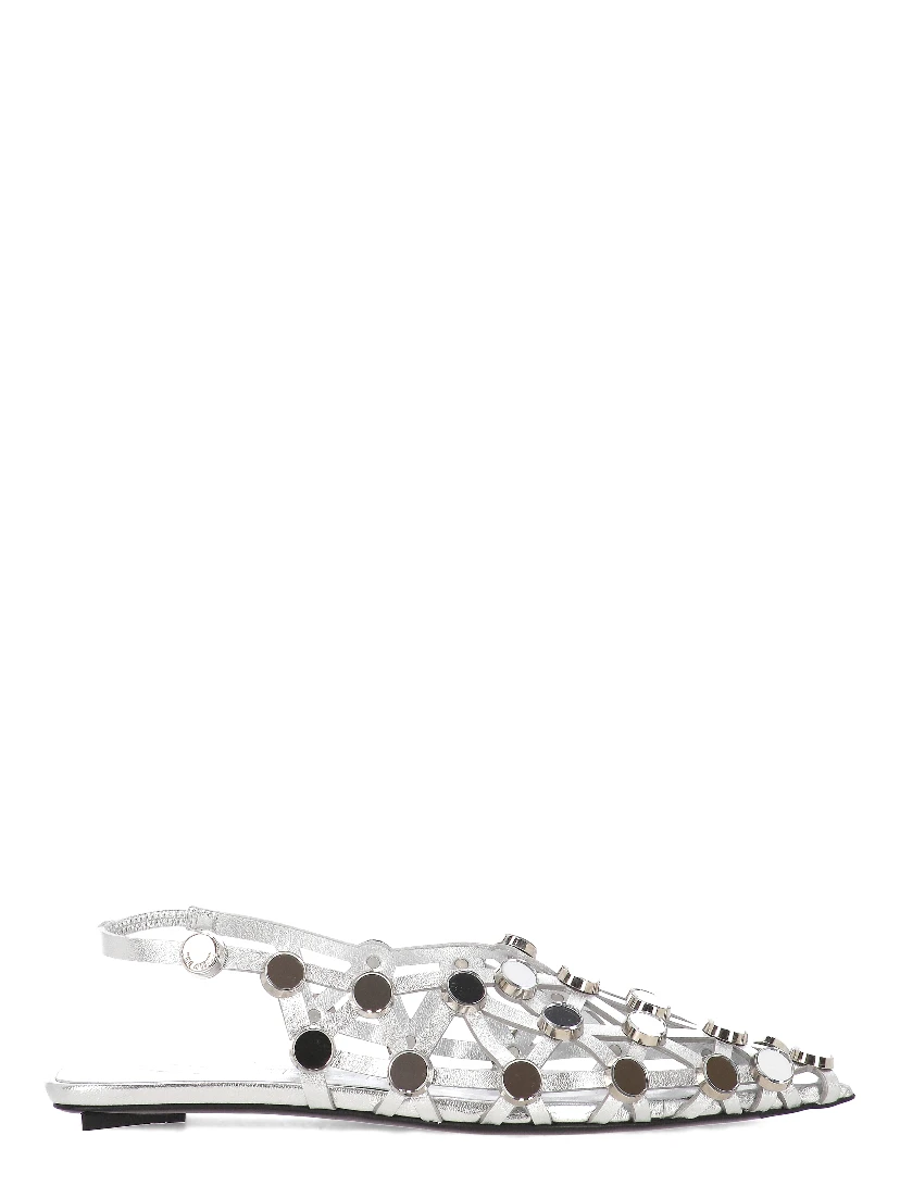 The Attico Sandals Silver