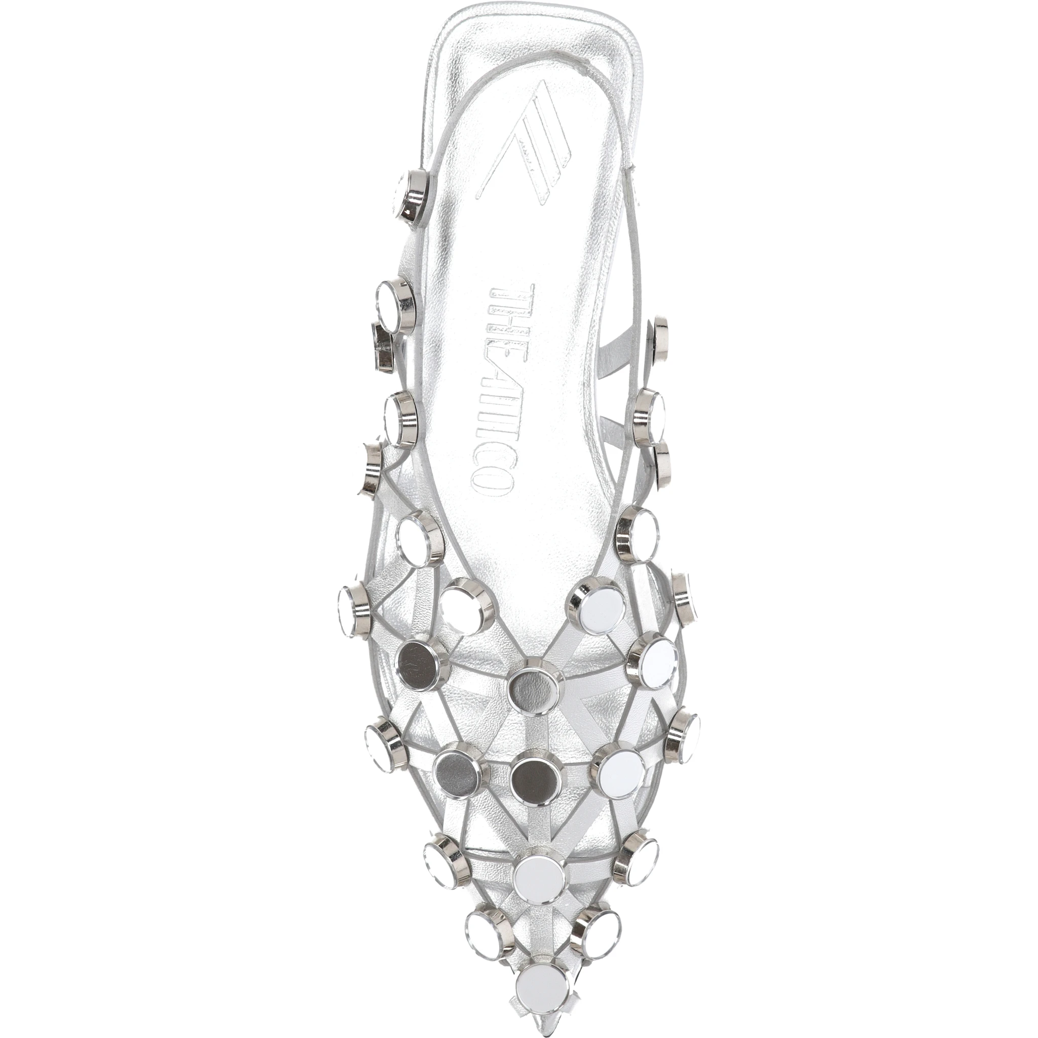 The Attico Sandals Silver