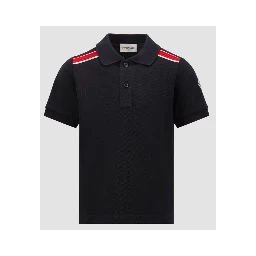 MONCLER KIDS T-shirts and Polos Black