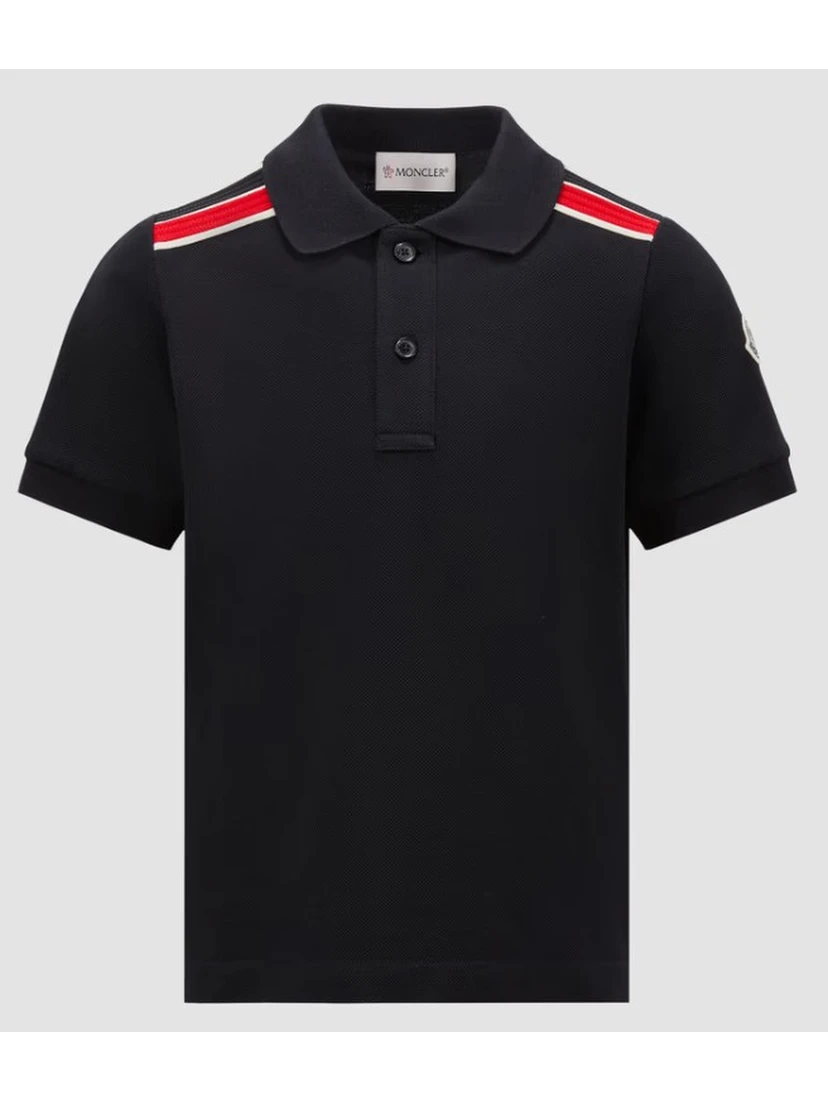 MONCLER KIDS T-shirts and Polos Black