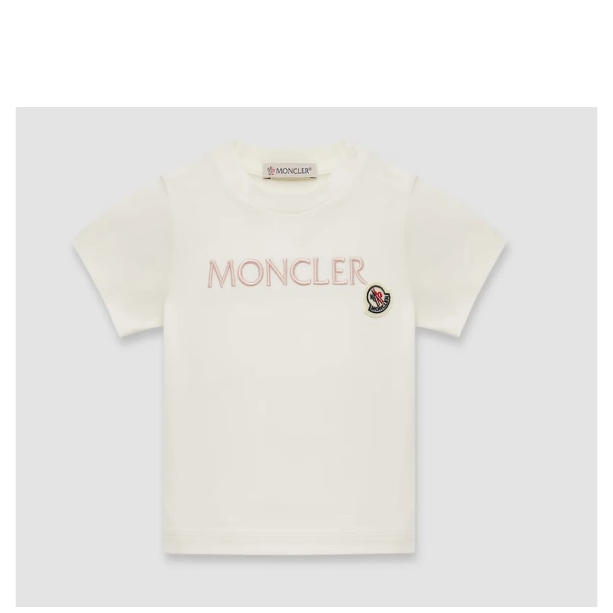 MONCLER KIDS T-shirts and Polos White