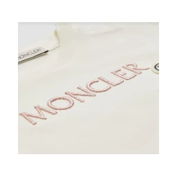 MONCLER KIDS T-shirts and Polos White