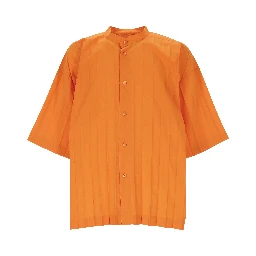 Issey Miyake Shirts Orange