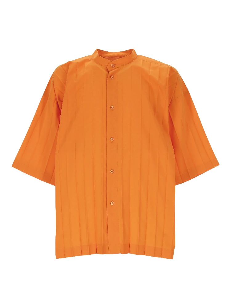 Issey Miyake Shirts Orange