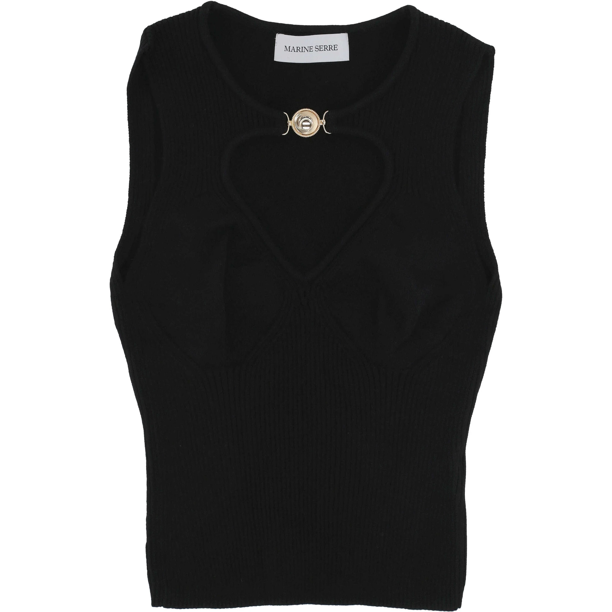 MARINE SERRE Top Black