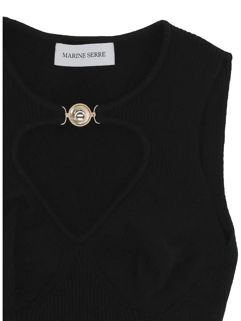 MARINE SERRE Top Black