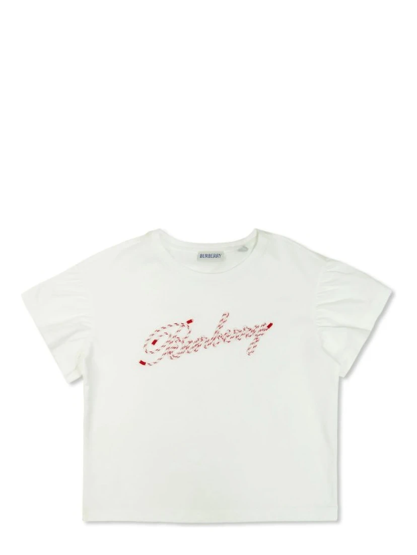Burberry Kids T-shirts and Polos White