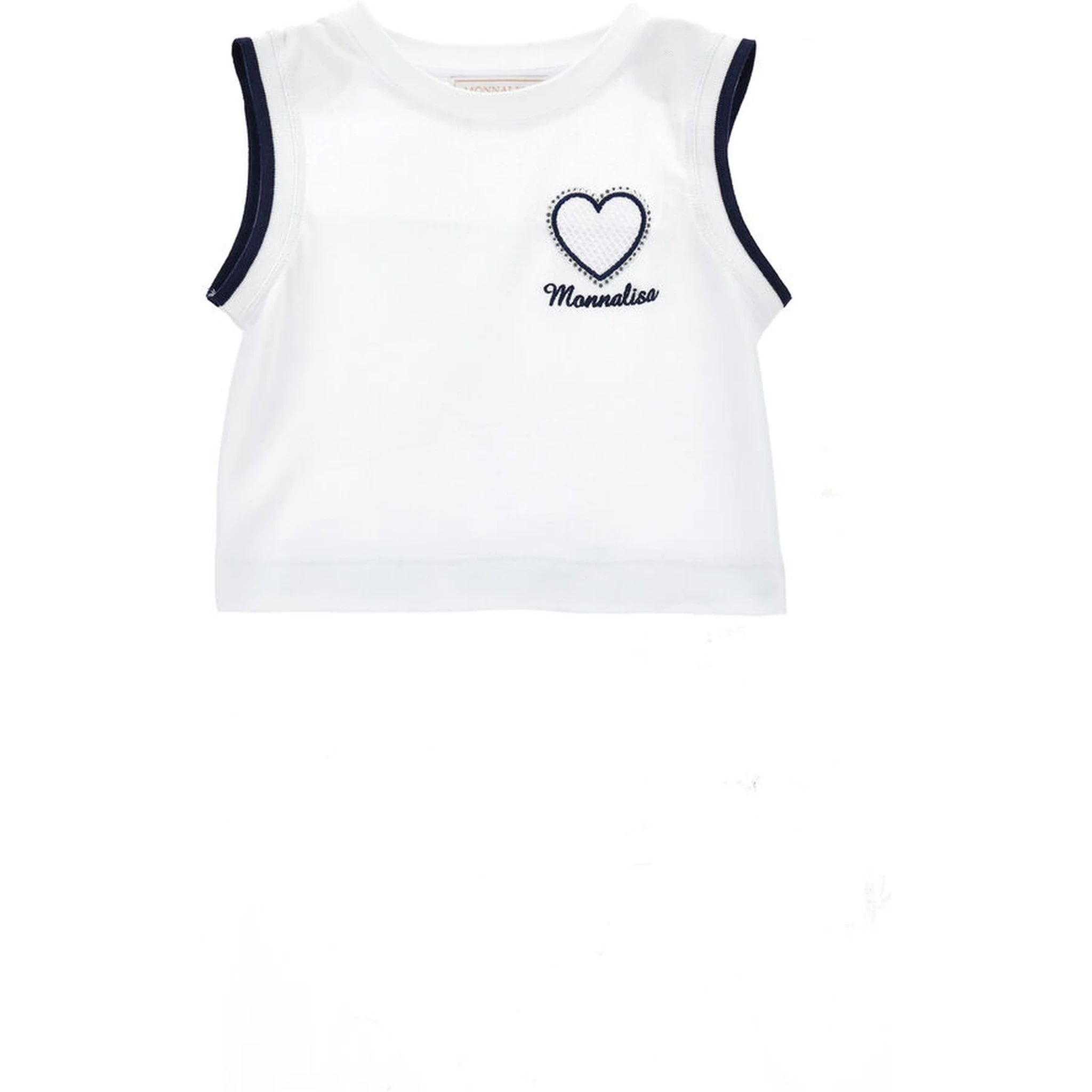 Monnalisa T-shirts and Polos White