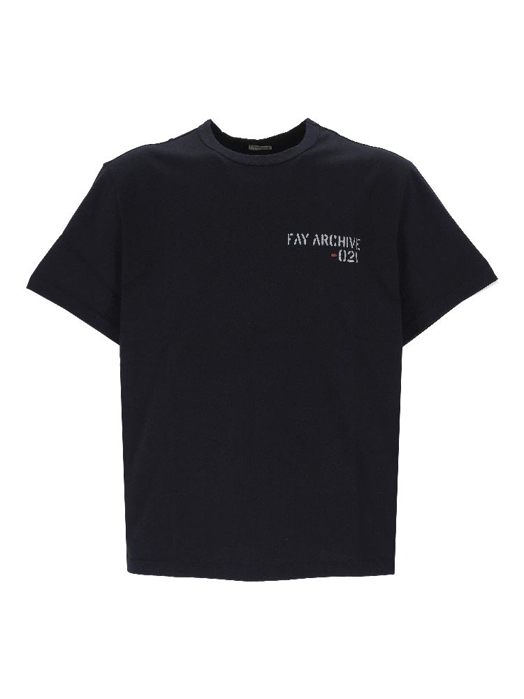 Fay T-shirts and Polos Black