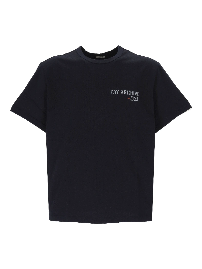 Fay T-shirts and Polos Black