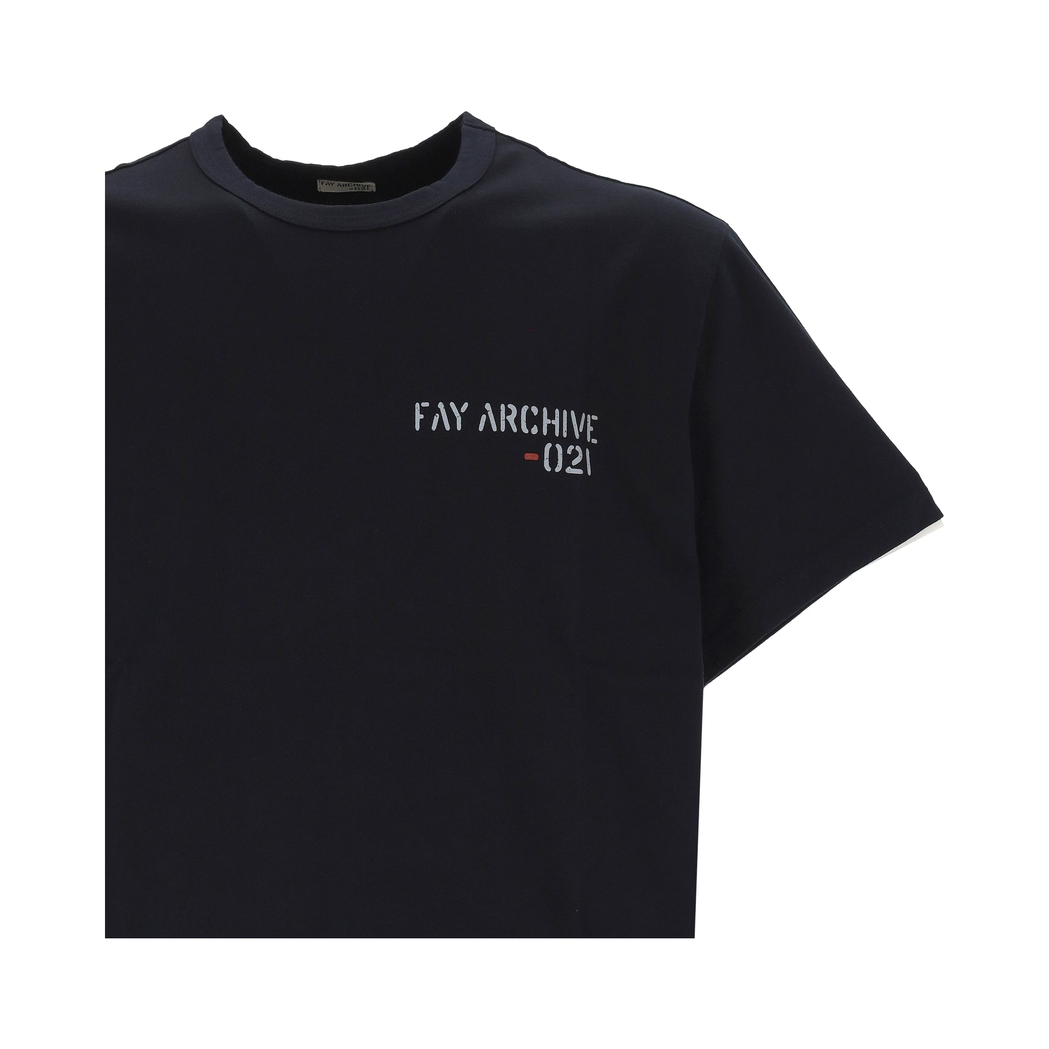 Fay T-shirts and Polos Black