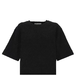 Yves Salomon T-shirts and Polos Black