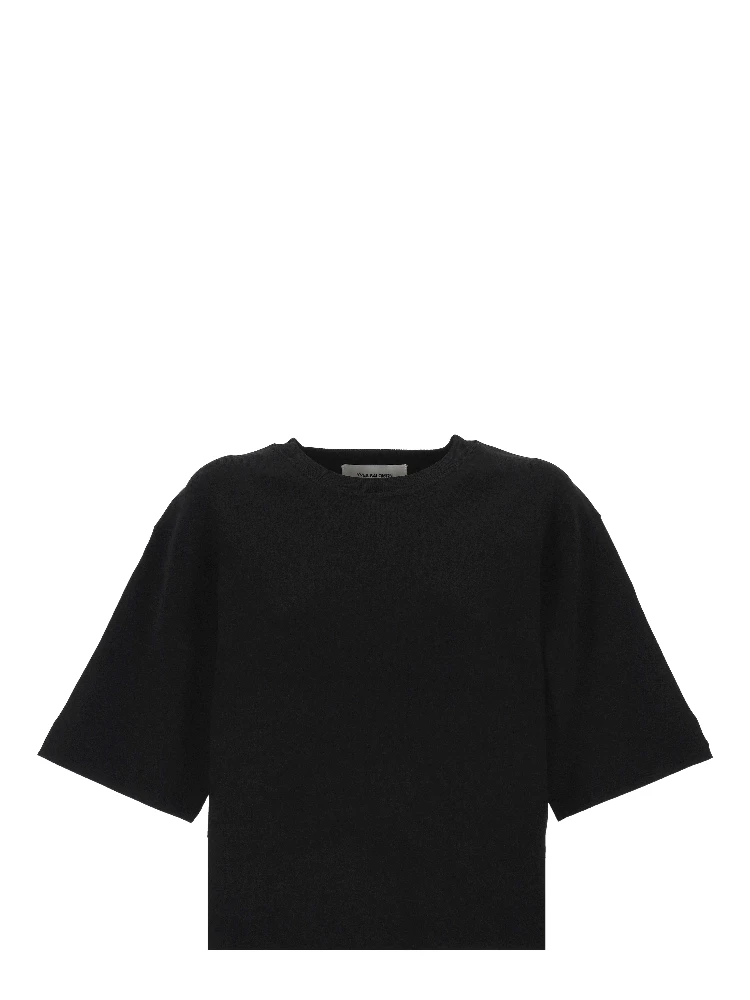 Yves Salomon T-shirts and Polos Black