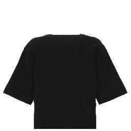 Yves Salomon T-shirts and Polos Black