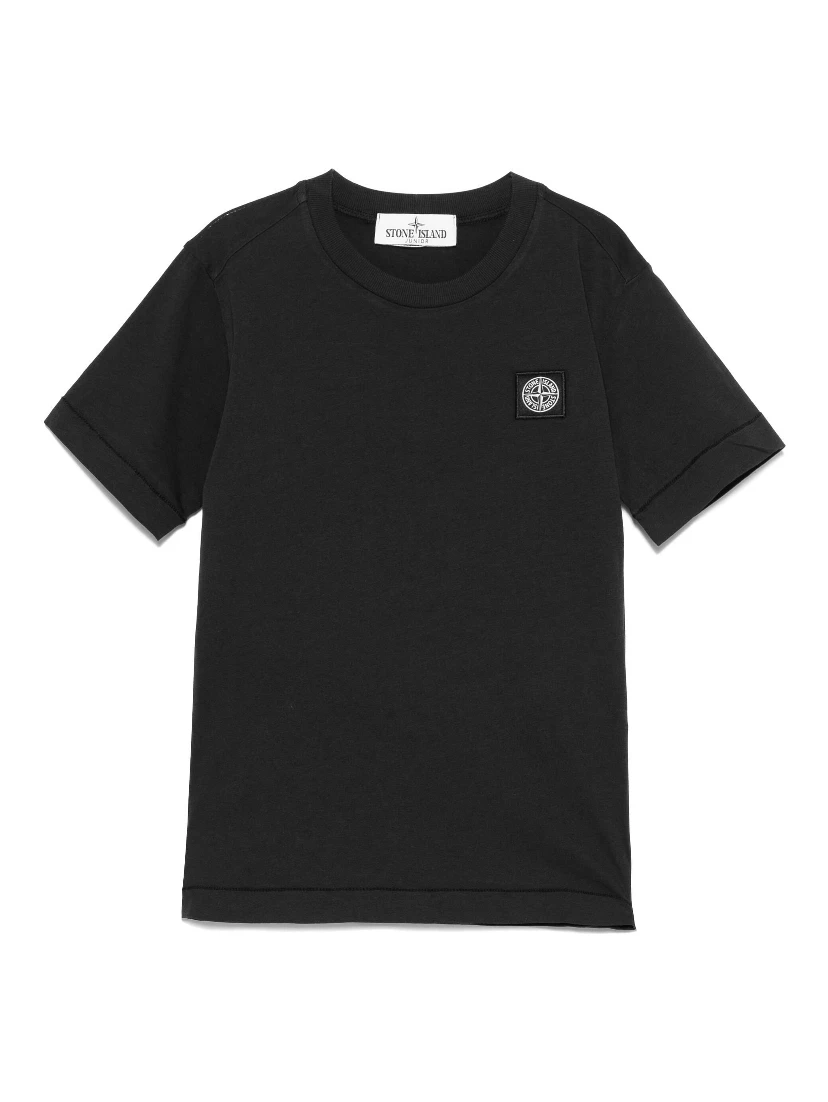 STONE ISLAND KIDS T-shirts and Polos Black