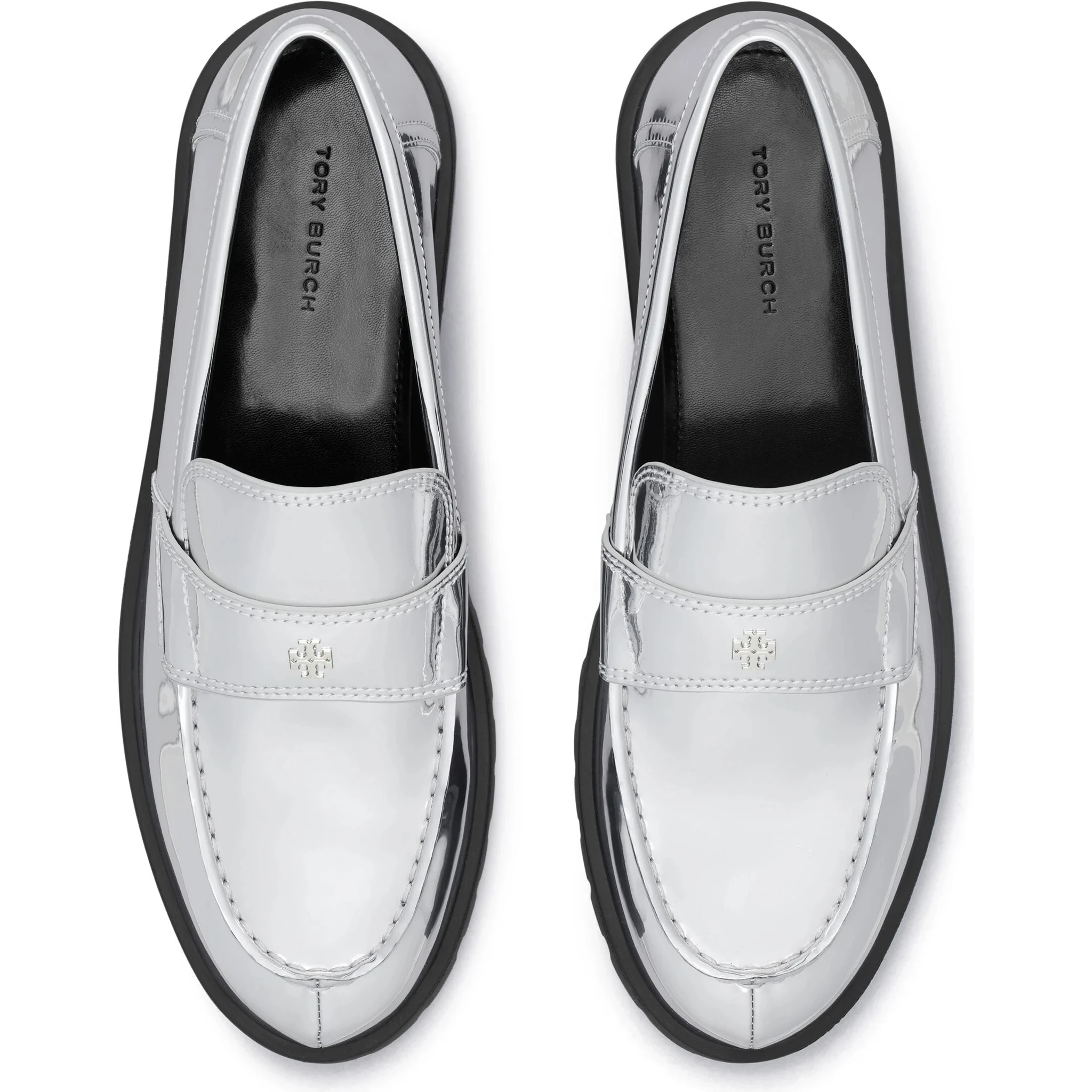 Tory Burch Flat shoes Silver