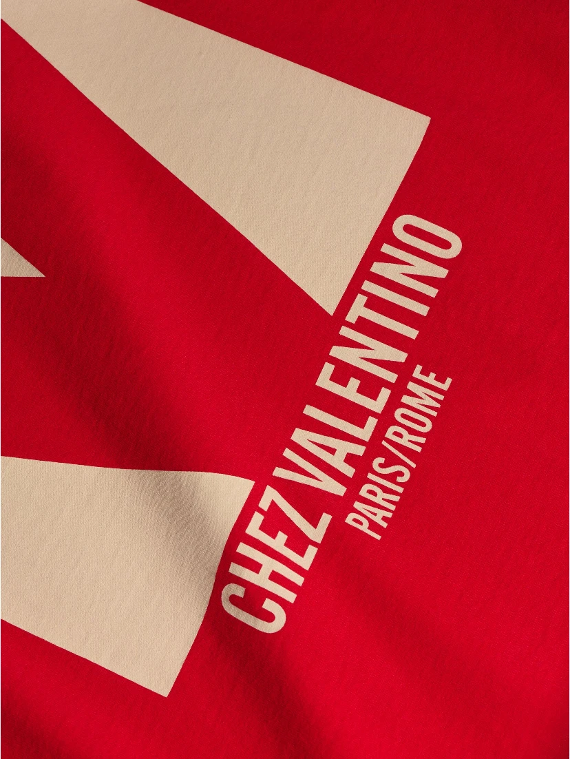 Valentino T-shirts and Polos Red