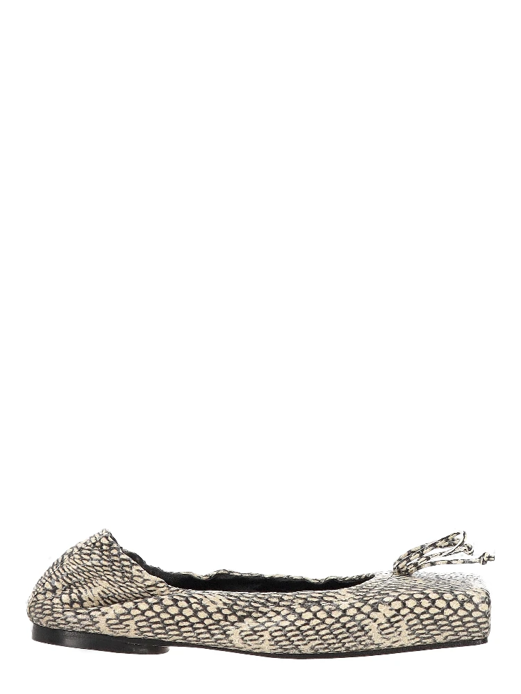 JACQUEMUS Flat shoes Black