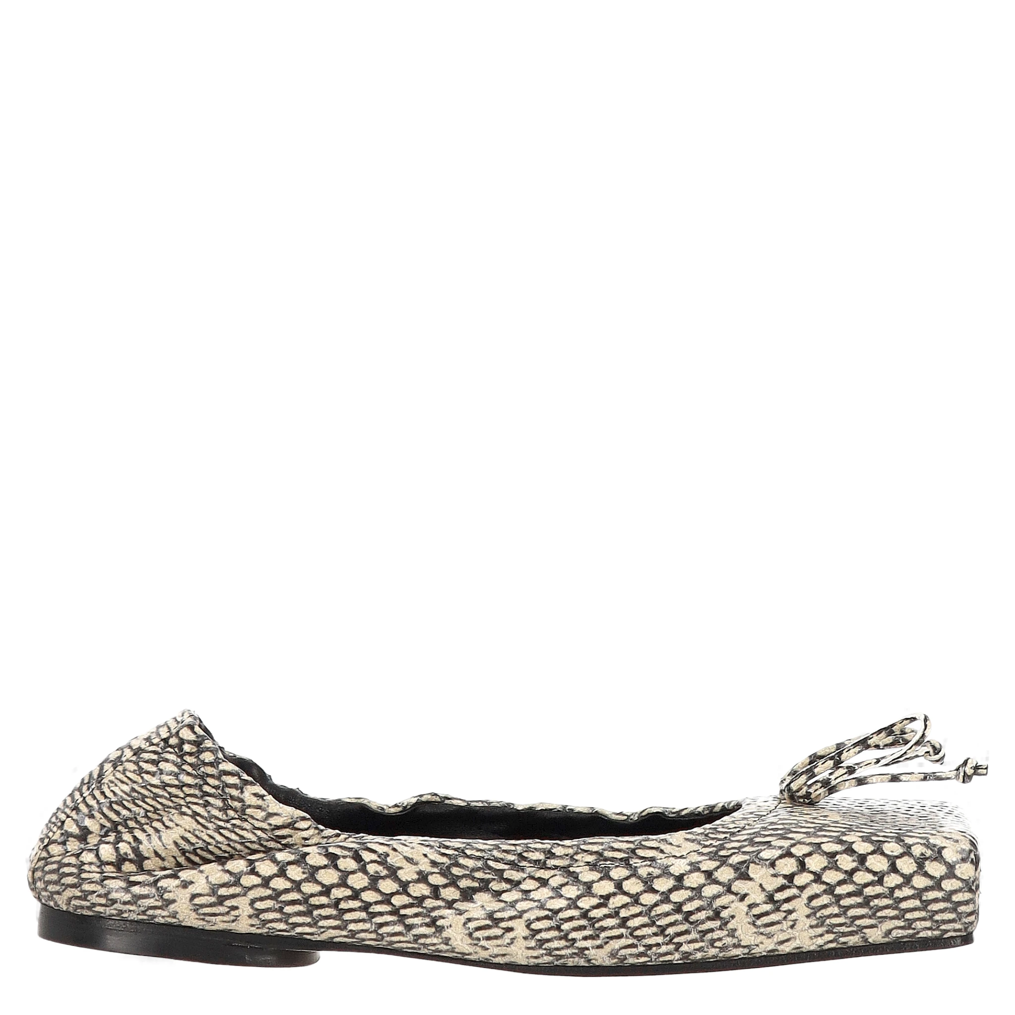 JACQUEMUS Flat shoes Black