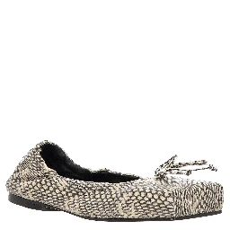 JACQUEMUS Flat shoes Black