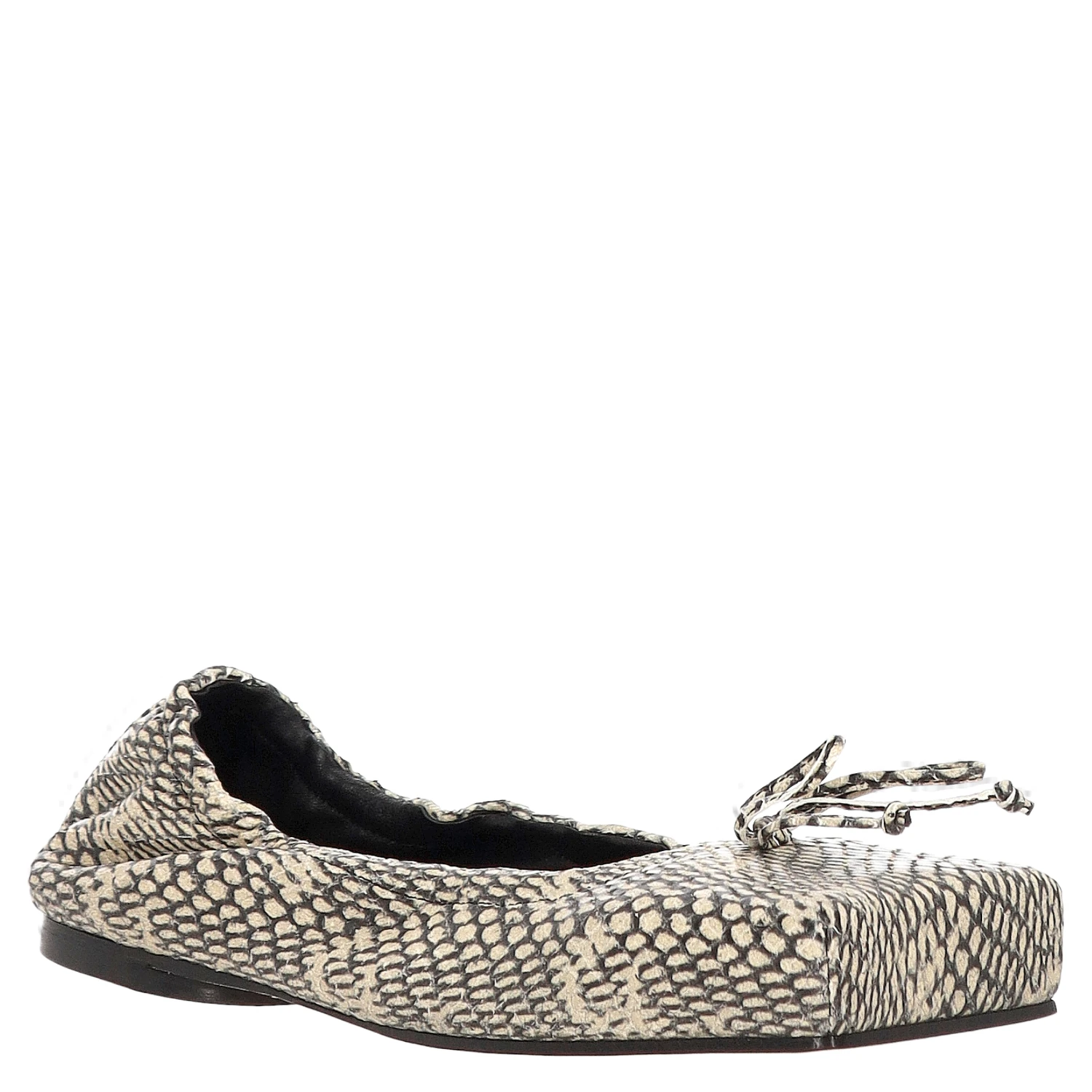 JACQUEMUS Flat shoes Black