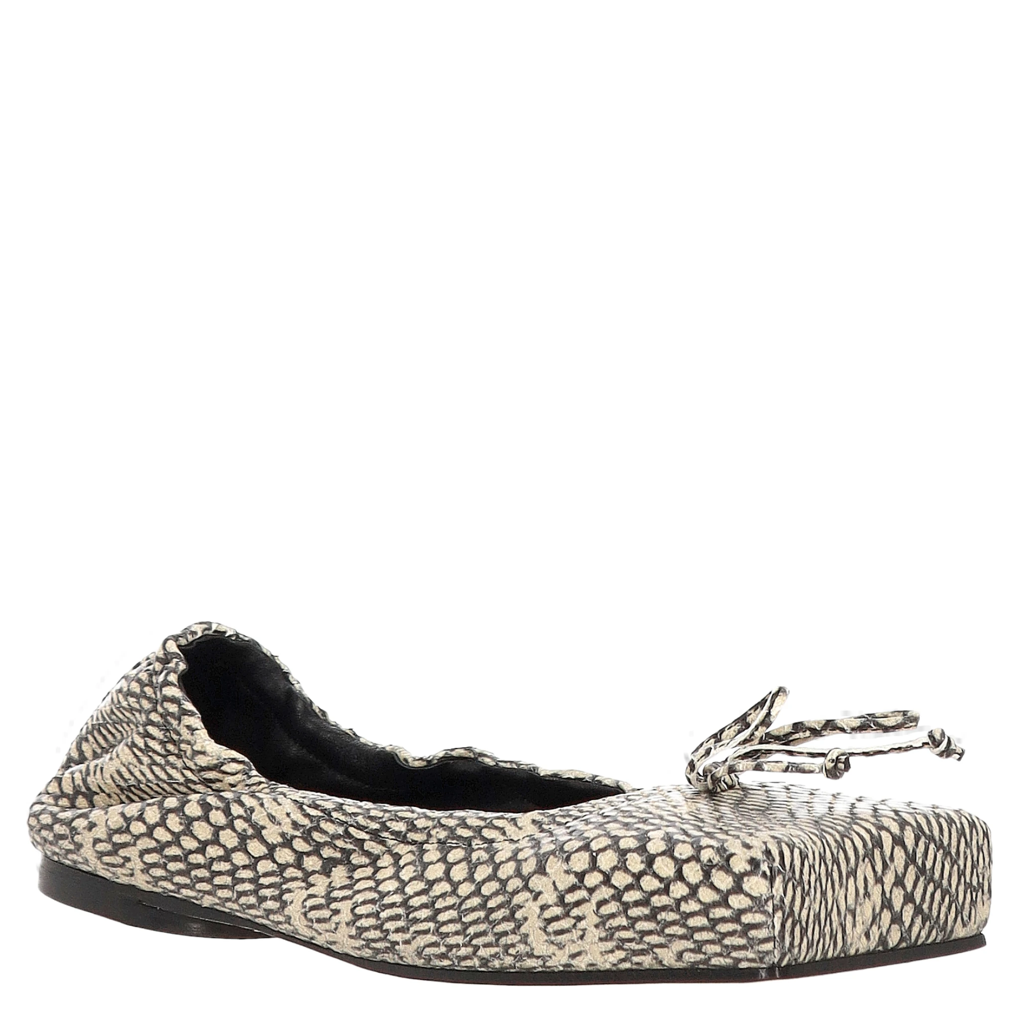 JACQUEMUS Flat shoes Black