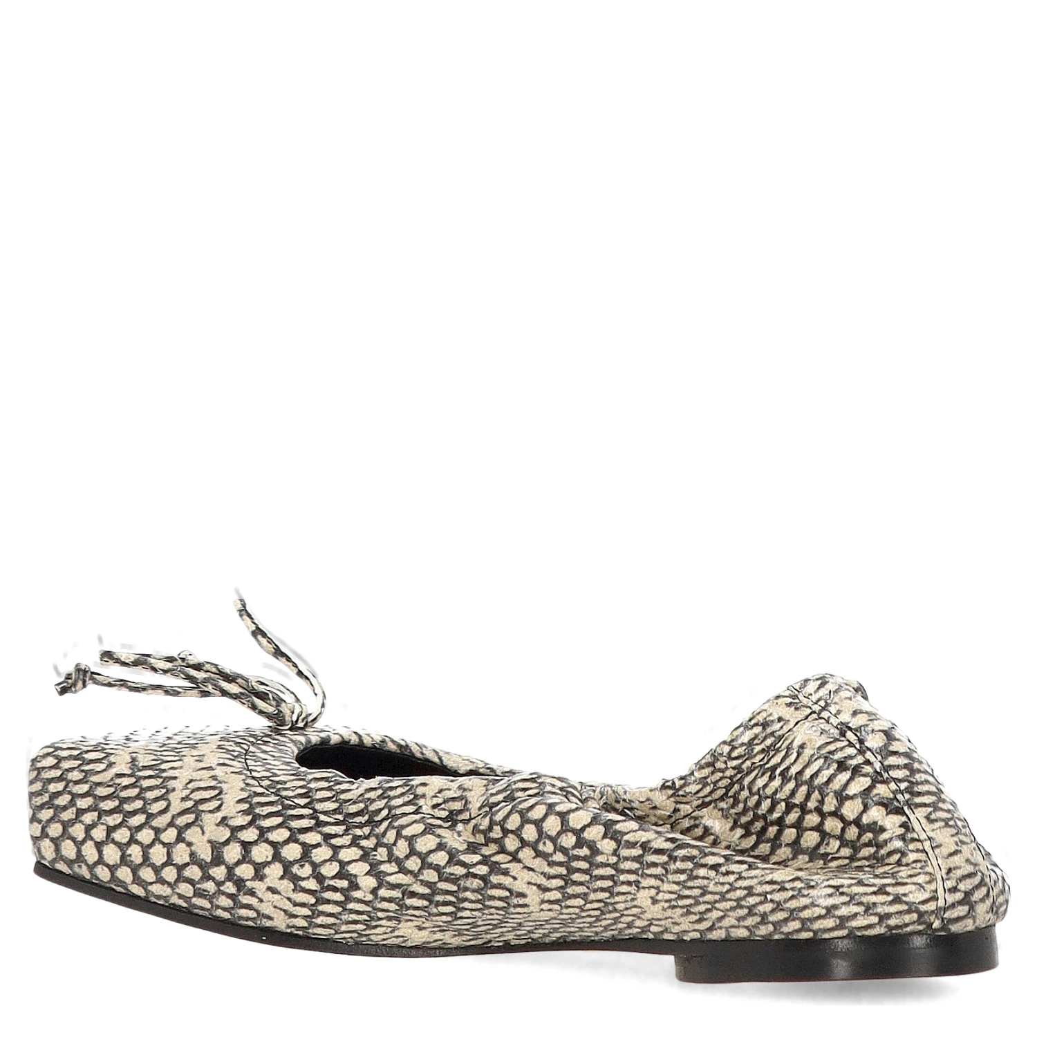 JACQUEMUS Flat shoes Black