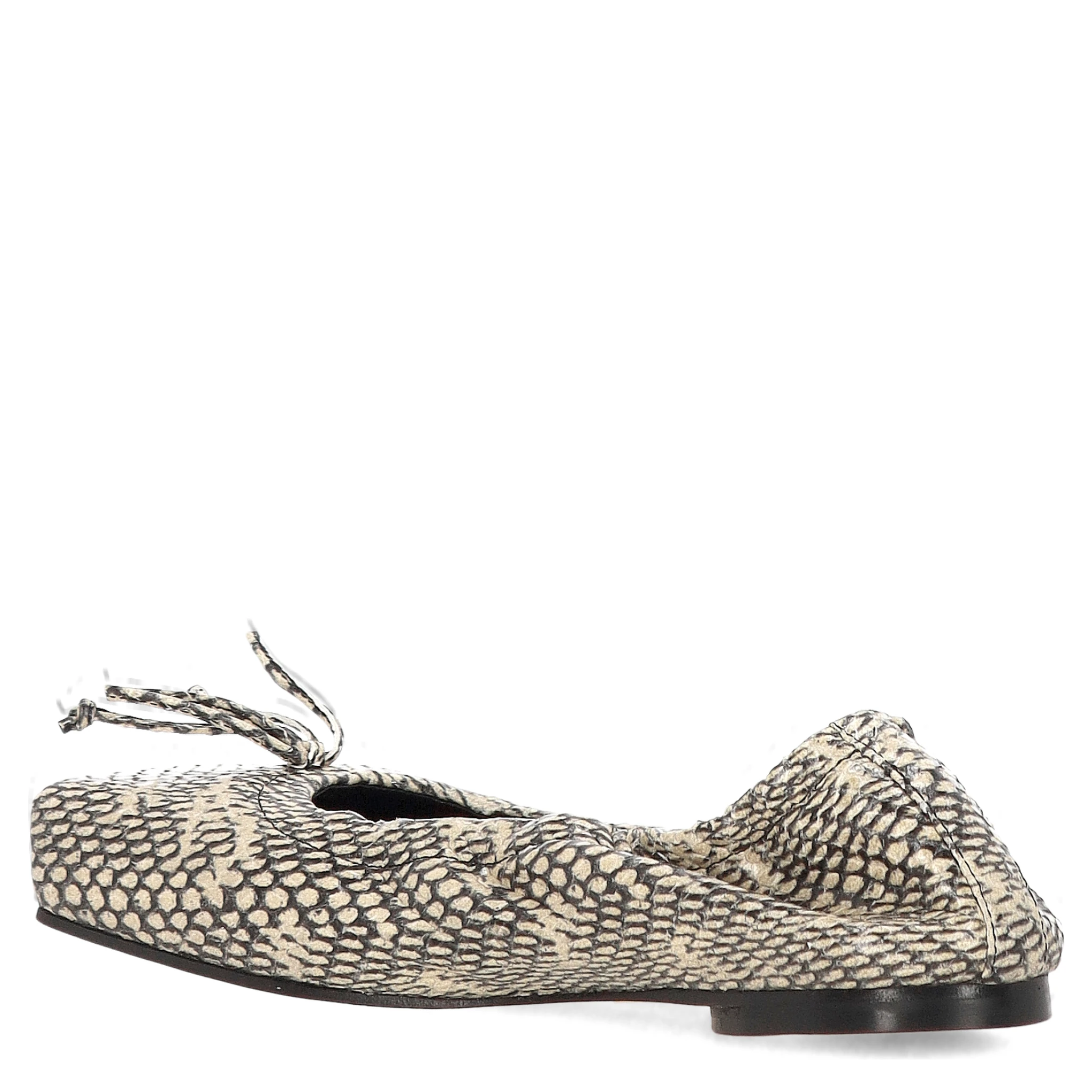 JACQUEMUS Flat shoes Black