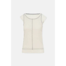 LA PISCINE Top White