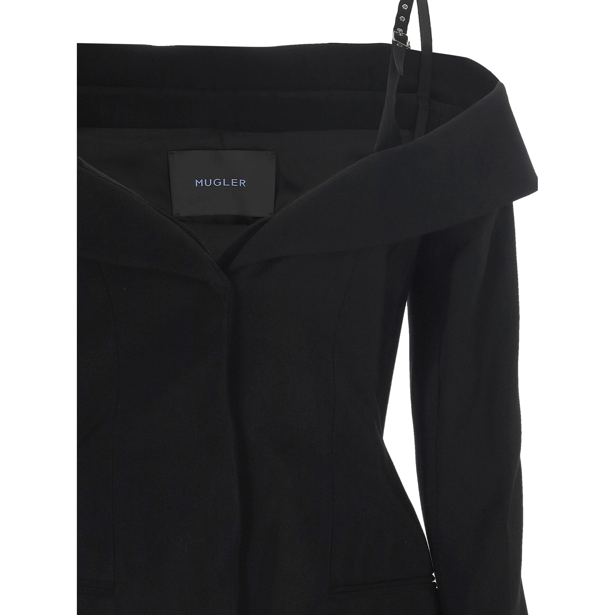 MUGLER Jackets Black