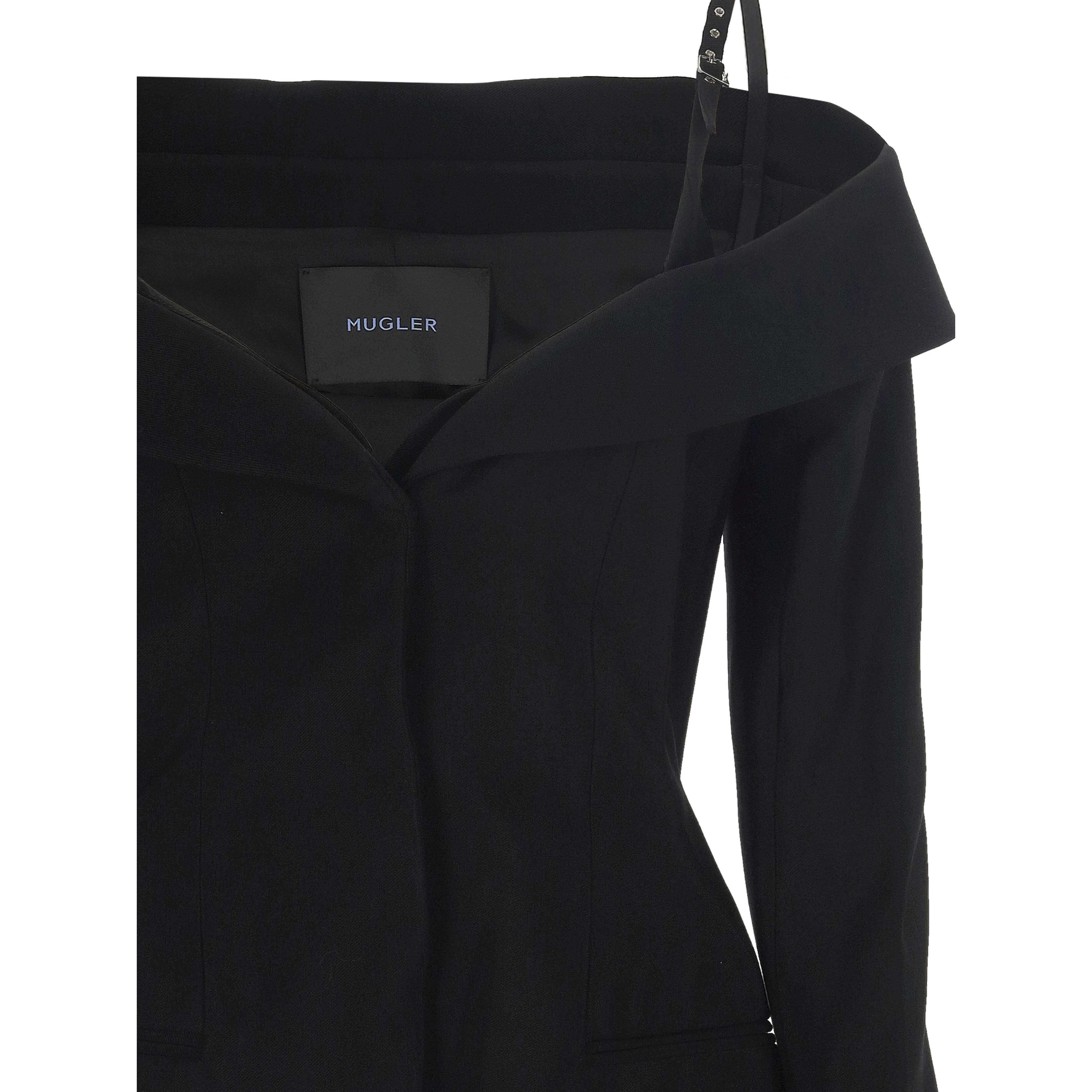 MUGLER Jackets Black