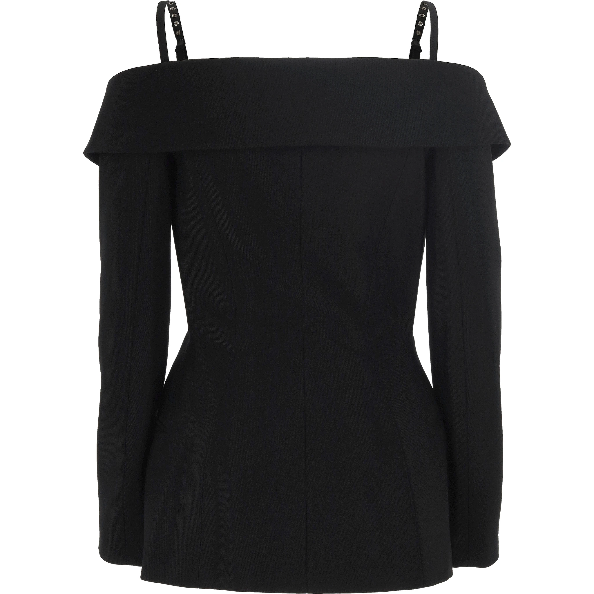 MUGLER Jackets Black
