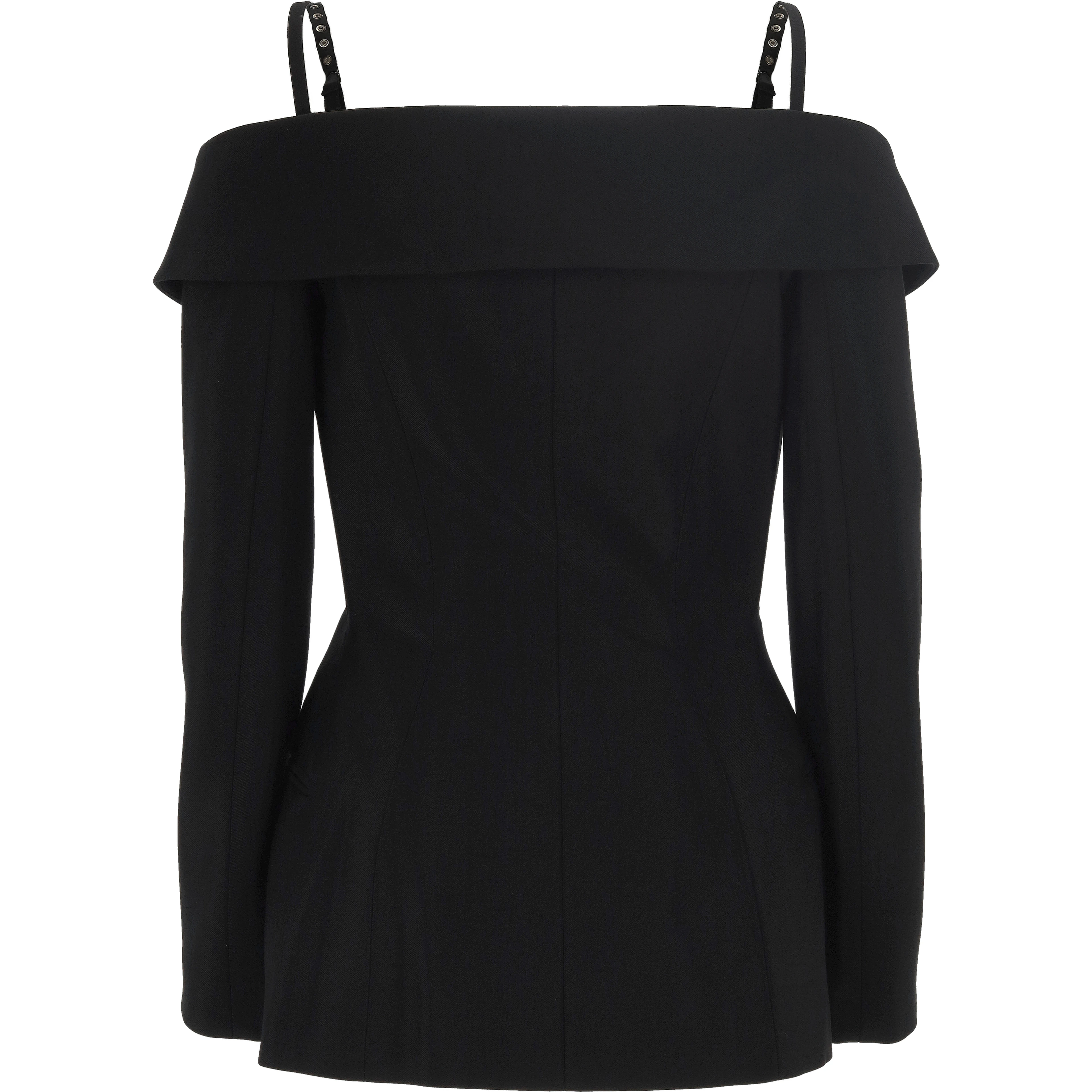 MUGLER Jackets Black