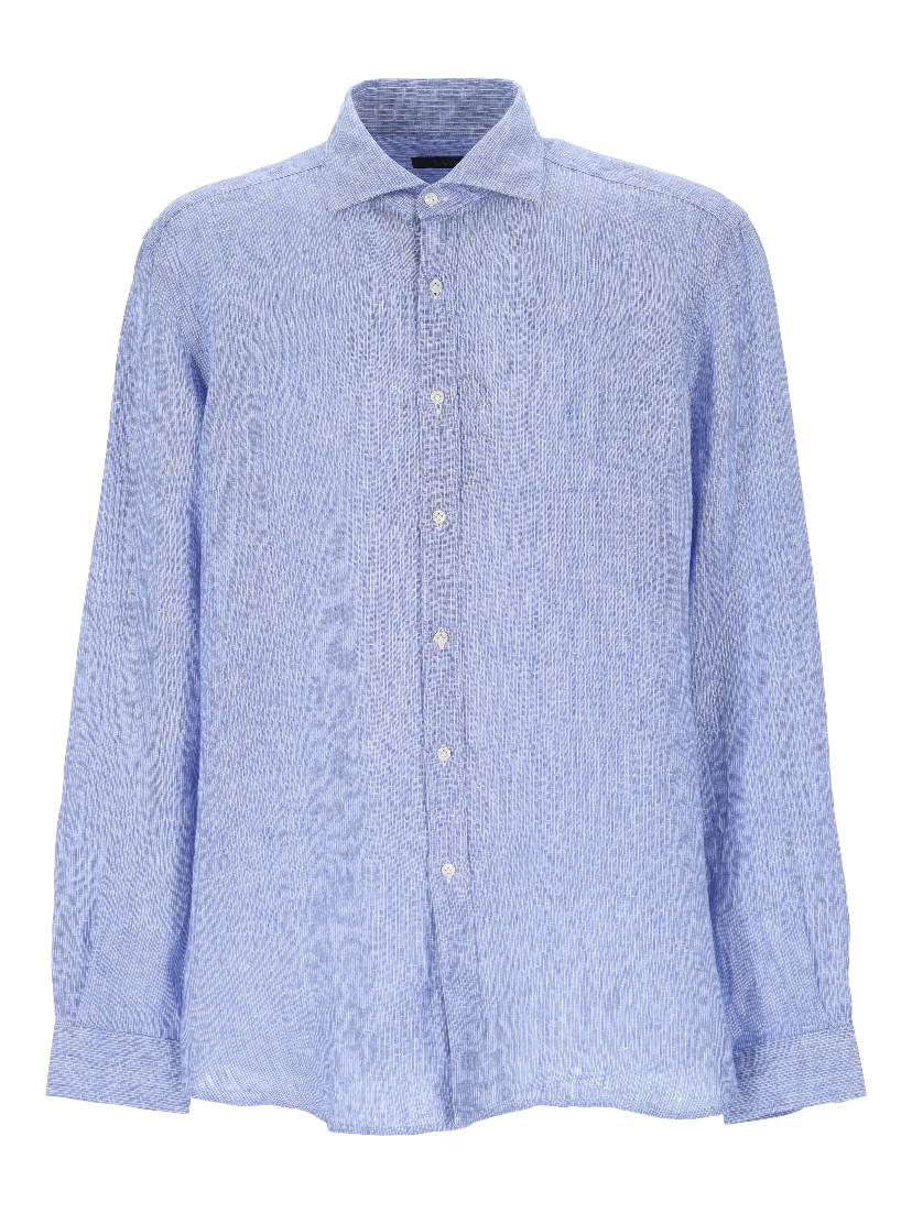 Fay Shirts Light Blue
