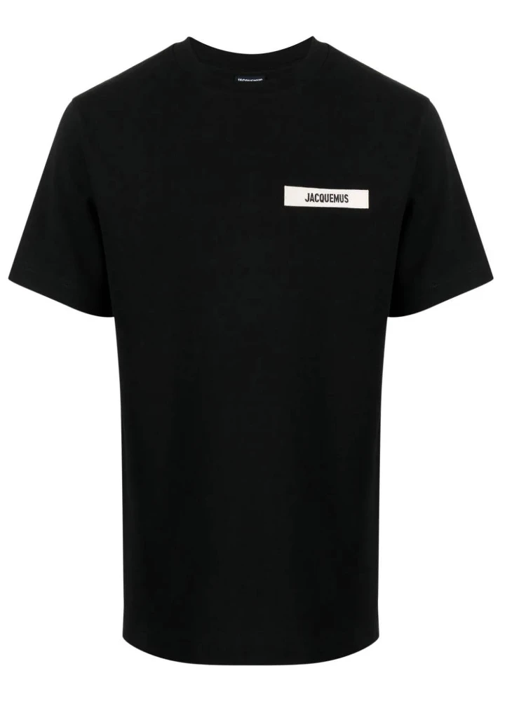 JACQUEMUS T-shirts and Polos Black