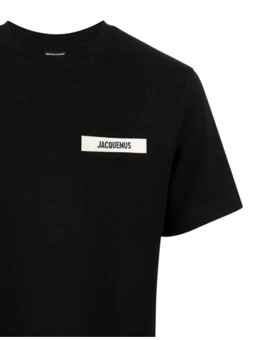 JACQUEMUS T-shirts and Polos Black