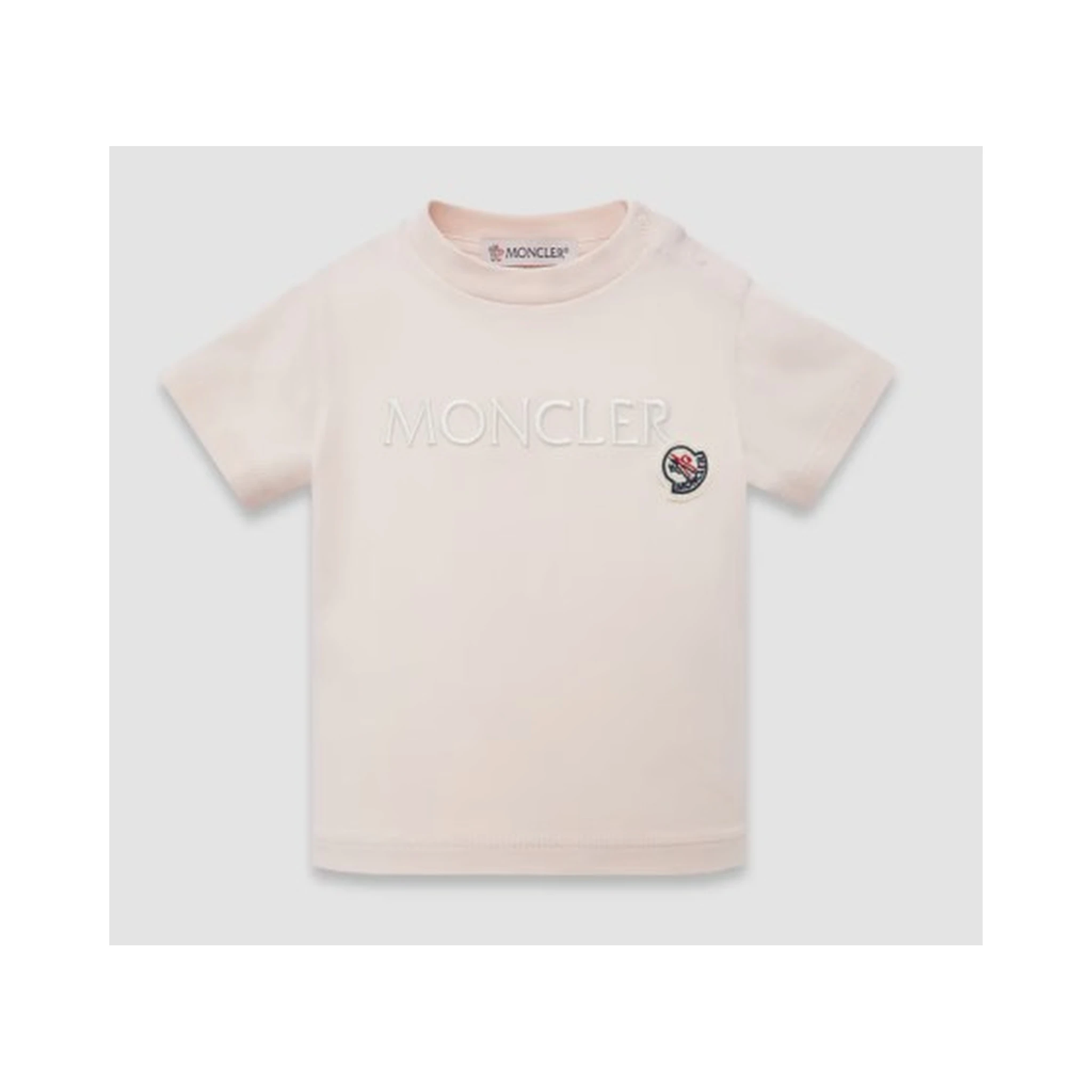 MONCLER KIDS T-shirts and Polos Pink