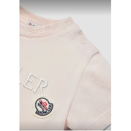 MONCLER KIDS T-shirts and Polos Pink