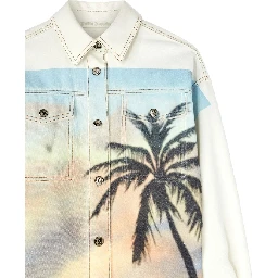Palm Angels Shirts Beige