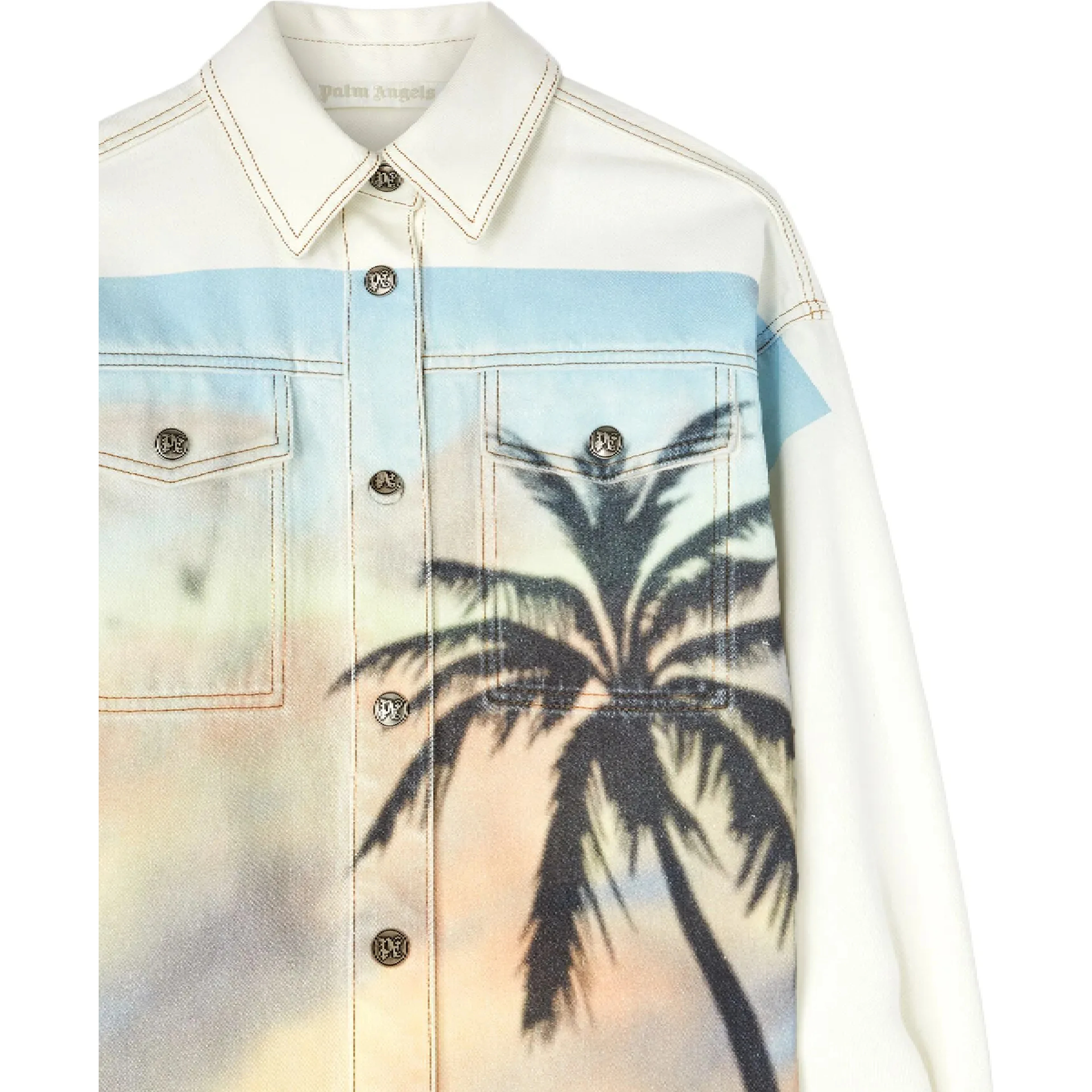 Palm Angels Shirts Beige