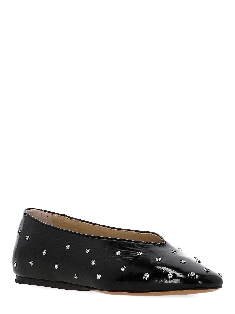 LE MONDE BERYL Flat shoes Black alternative
